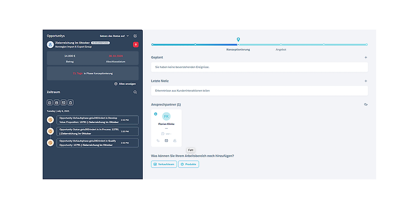 Guided Selling in the Sales Cloud