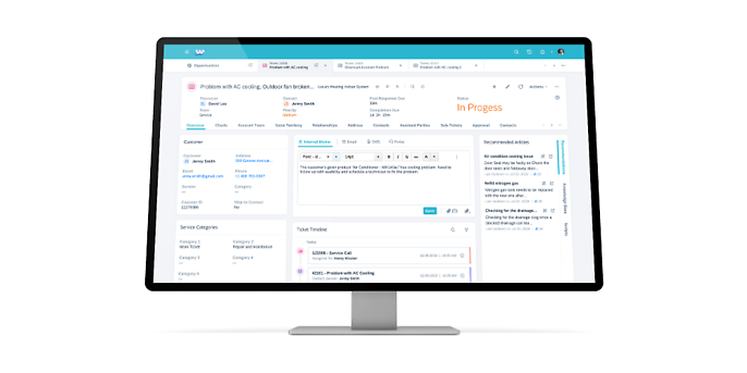 SAP Service Cloud SAP Service Cloud