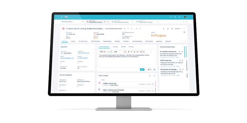 SAP Service Cloud 