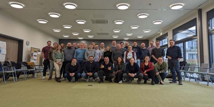 The participants of the adesso Master of Project Management 2023 training programme The participants of the adesso Master of Project Management 2023 training programme