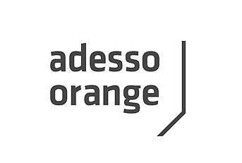 adesso orange Logo